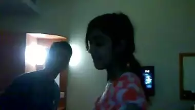 Desi teen fucked with loud moans 