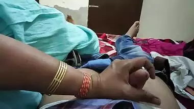 Slutty Desi teacher has fun with student's XXX cock all night long
