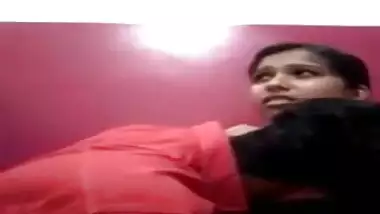 Indian couple in net cafe boob liking