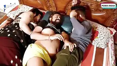 Hot Indian Threesome Sex