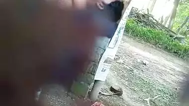 Desi lover Outdoor fucking