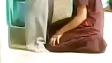 Indian amateur sex film of a horny lovers on the floor 