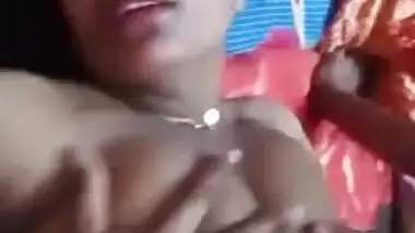 Horny Desi bhabhi moaning with pleasure when rubbing her XXX twat
