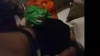 Beautiful Desi bebo Renu sucking and enjoying safe sex