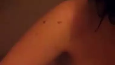 White chick handjob - indian
