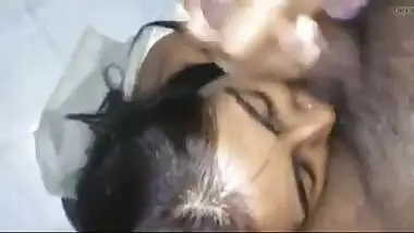 Indian aunty sex of nephew cumming on face