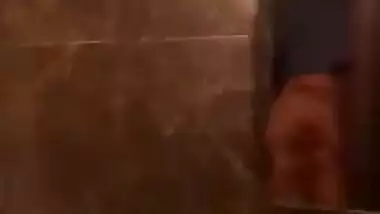 Bhabi fucking by friend in bathroom
