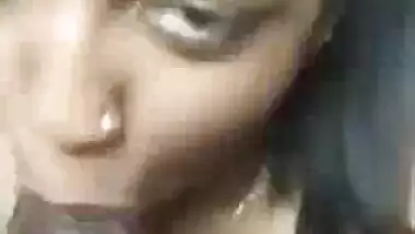Perfect blowjob by sexy chennai college girl