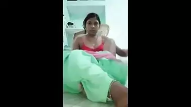 Indian Wife Self Recording Pussy Playing