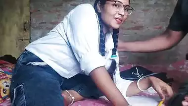 The Teacher Waived the Fees and Fucked His Student - Indian