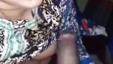 Busty Beautiful Bangladeshi Wife Enjoys Sucking Big Dick
