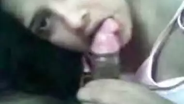 Indian porn video of desi Bhabhi sucks Indian Lund