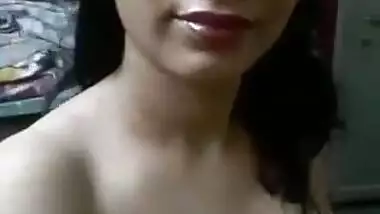 Horny Indian Wife Showing her Boobs and Pussy To lover