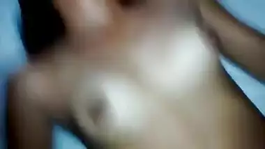NRI Babe Sucking Finger While Fucking Pussy