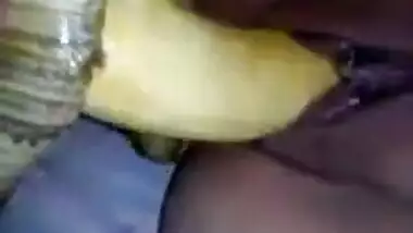 Gril play with banana xxx Indian video